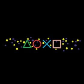 Matriz De Bordado Botões de Manete para bordar. Botões de Vídeo Game Playstation/Xbox