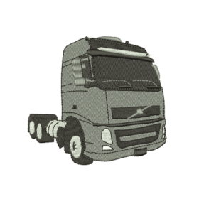 Matriz De Bordado Caminhão Volvo para bordar. Cavalinho