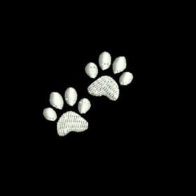 Matriz De Bordado Patinhas para bordar