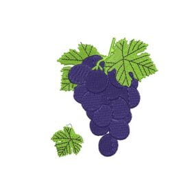Matriz De Bordado Cacho de Uva para bordar.