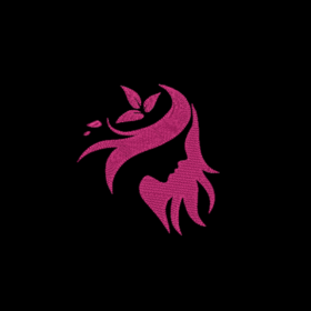 Matriz De Bordado Cabelo Mulher para Bordar. 