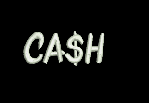 Matriz De Bordado Cash para bordar.