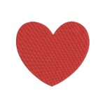 Matriz De Bordado Coração para bordar. 2