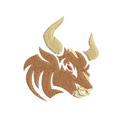 Matriz De Bordado Touro para bordar.