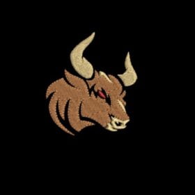 Matriz De Bordado Touro para bordar.