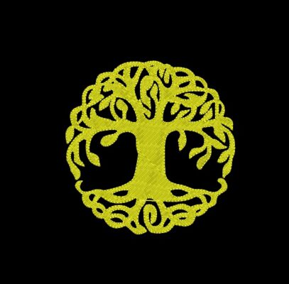 Matriz De Bordado Árvore Da Vida Para Bordar.