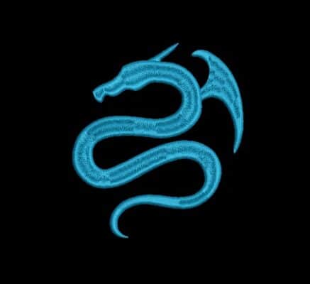 Matriz De Bordado Dragão Para Bordar.