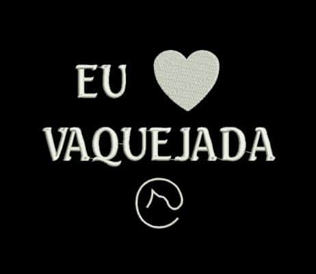 Matriz De Bordado Eu Amo Vaquejada Para Bordar.