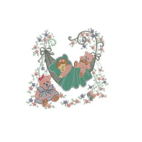 Matriz De Bordado Bebê para Bordar.