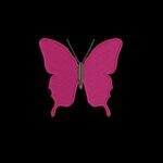 Matriz De Bordado Borboleta Simples para bordar. 