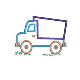 Matriz De Bordado Caminhão Aplique para bordar. 