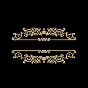 Matriz De Bordado Arabesco Entremeio Para Bordar. 