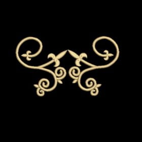 Matriz De Bordado Arabesco Para Bordar. 4