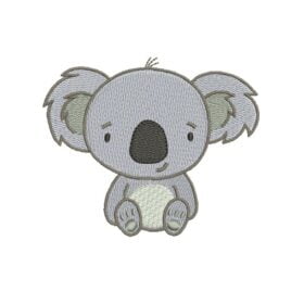 Matriz De Bordado Coala Para Bordar.