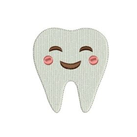 Matriz De Bordado - Dente Feliz