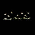 Matriz De Bordado Florzinha Com Borboletas para bordar