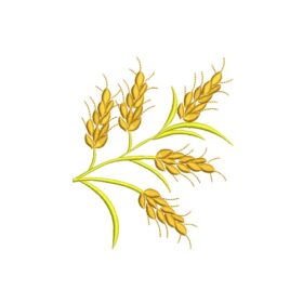 Matriz De Bordado Trigo Para Bordar. 2