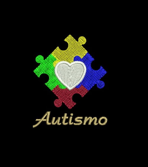 Matriz De Bordado Autismo Para Bordar.3