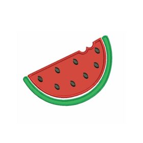 Matriz De Bordado Melancia Aplique Para Bordar.