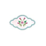 Matriz De Bordado Moldura Flor Rococó Para Bordar.