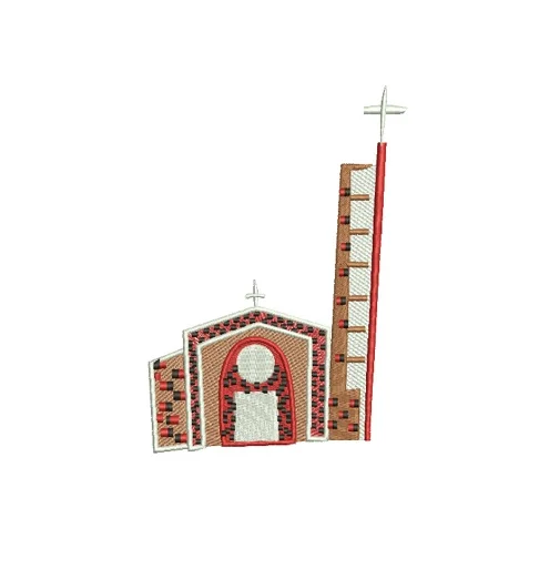 Matriz De Bordado Igreja para bordar.
