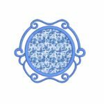 Matriz De Bordado Moldura Aplique para bordar.