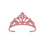 Matriz De Bordado Coroa De Princesa para bordar. 