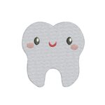 Matriz De Bordado Dentinho Rippled para bordar. Grátis