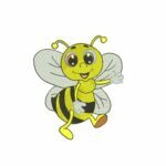 Matriz De Bordado Abelhinha para bordar.