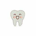 Matriz De Bordado Dentinho para bordar. 3