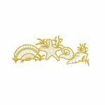 Matriz De Bordado Fundo do Mar para bordar