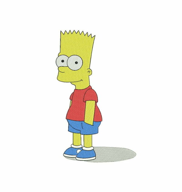 Matriz De Bordado Bart Simpson para bordar