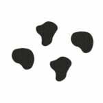 Matriz De Bordado Mancha De Vaca para bordar.