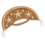 matriz de bordado-chapeu cangaceiro