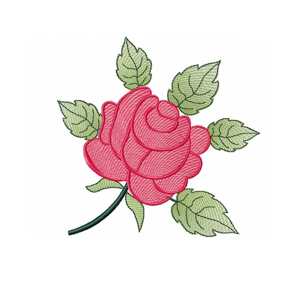 Matriz De Bordado Pacotinho Rosas para bordar. 4 Flores