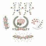 matriz-de-bordado-pacote-raminhos-flores-bp