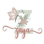 Matriz de Bordado Zaya para bordar