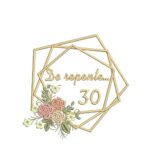 matriz de bordado de repente 30 para bordar