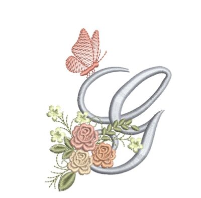 Matriz de Bordado Alfabeto Cursivo - Imagem 4