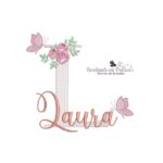 Matriz De Bordado Laura Pacotinho nomes para bordar