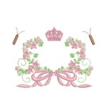 matriz-de-bordado-moldura-flores-borboleta-3d