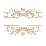 Matriz de Bordado - Coleção Moldura Entremeio Toalha - Imagem 2