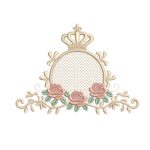 Matriz de Bordado - Coleção Moldura Flores - Imagem 3