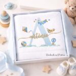 Matriz de bordado nome antonio com brinquedos e letra A alfabeto para bordar Bordando na pratica