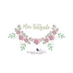 matriz de bordado meu batizado para bordar BP