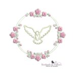 Matriz De Bordado - Coleção Moldura Batizado - Imagem 3