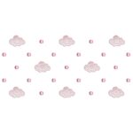 matriz de bordado Poá com Florzinhas para menina para bordar