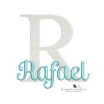 Matriz De Bordado Nome Rafael para bordar.