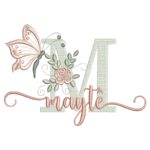 Matriz de Bordado nome Maytê para bordar
