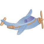 Matriz de bordado Aviaozinho para bordar